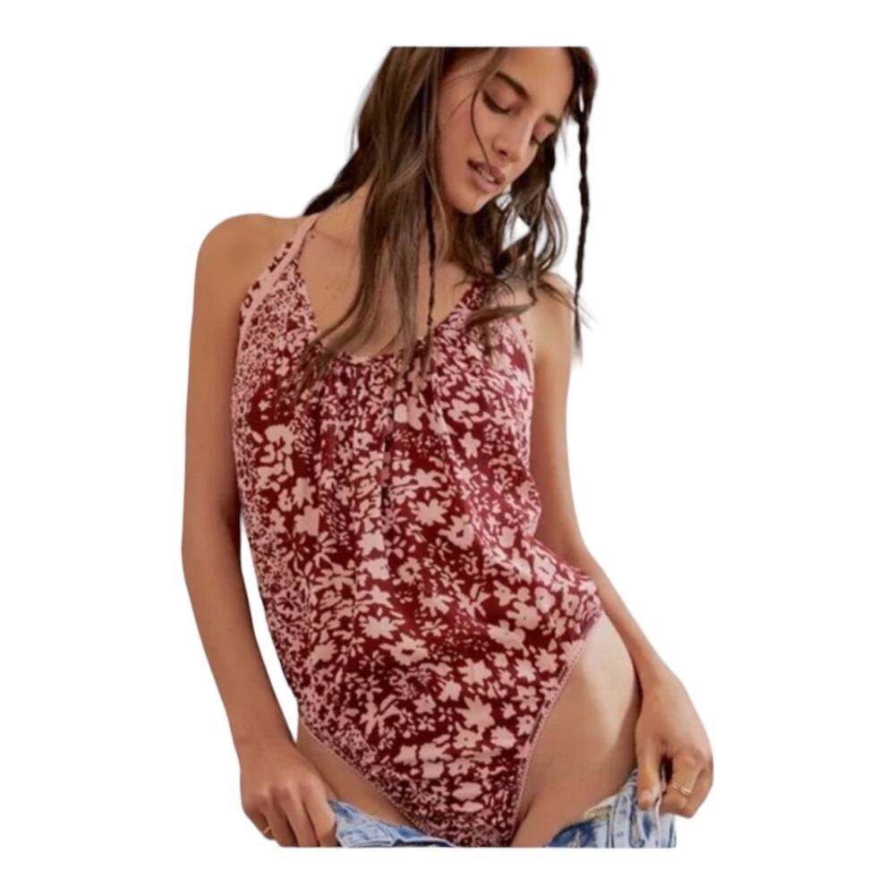 Ultimately Free People Be Kind Criss Cross Body Suit NWOT Large XL